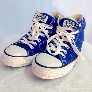 Converse All Star Chuck Taylor Blue High Top Sneakers women’s 9.5 men’s 7.5
